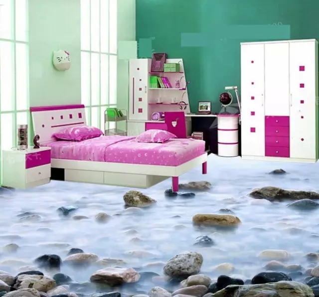 3D藝術(shù)地坪漆施工工藝效果展示!