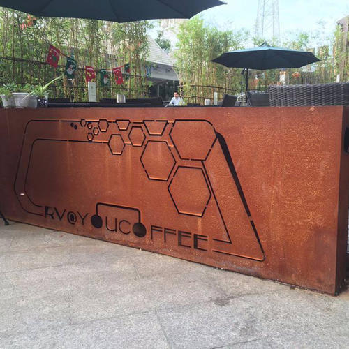 鐵銹藝術漆施工效果展示!沉重的藝術氣息!